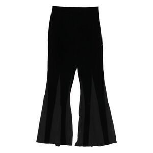 Never Fully Dressed Black Trousers - Flared Trousers Women